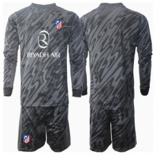Atletico Madrid Keeper Hjemmedraktsett Barn 2024-25 Langermet (+ korte bukser)